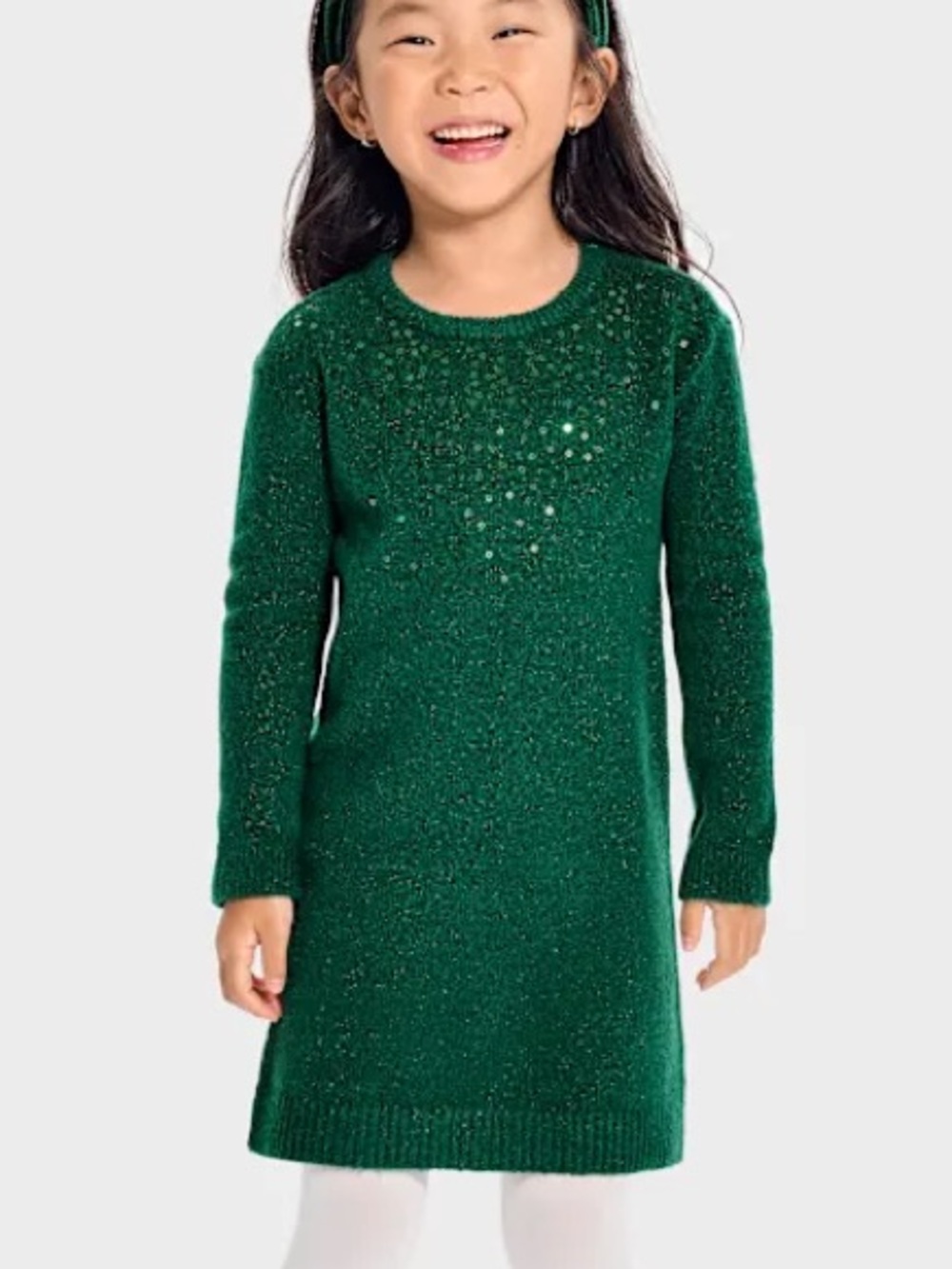 NWT girls green dress